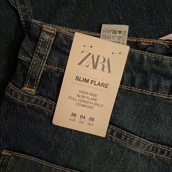Zara Slim Flare Jeans - Picture 6 of 6